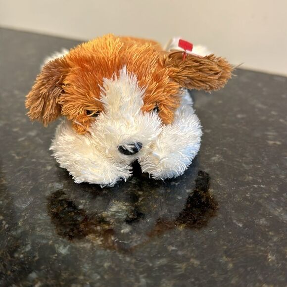 Ty Beanie Baby Sampson St Bernard dog. Size 8”. With Ear Tag. Puppy - Picture 2 of 9